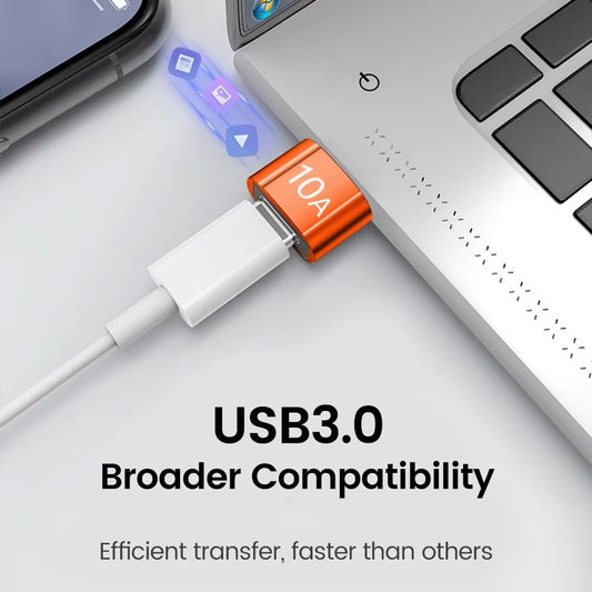 Mini USB-C & USB-A Adapter – Fast, Compact & Ready to Go